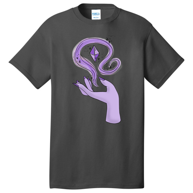 Amethyst Power 1 Basic T-shirt by GretchenJennie | Artistshot