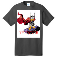 The Duck Of The Thunder Classic Poster Trending Basic T-shirt | Artistshot