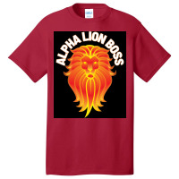 Alpha Lion Boss Classic Poster Music Basic T-shirt | Artistshot