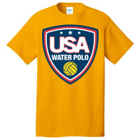 Usa Water Polo Basic T-shirt | Artistshot