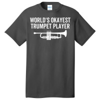 Worlds Okayest Trumpet Player Active  Aesthetic Basic T-shirt | Artistshot