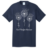 Facial Paralysis Awareness Faith Hope Love Dandelion T Shirt Basic T-shirt | Artistshot