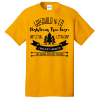 Funny Christmas Xmas Christmas Tree Farm A Real Beaut Sap T Shirt Basic T-shirt | Artistshot