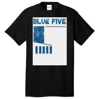 Blue 5 Poster Girl Basic T-shirt | Artistshot