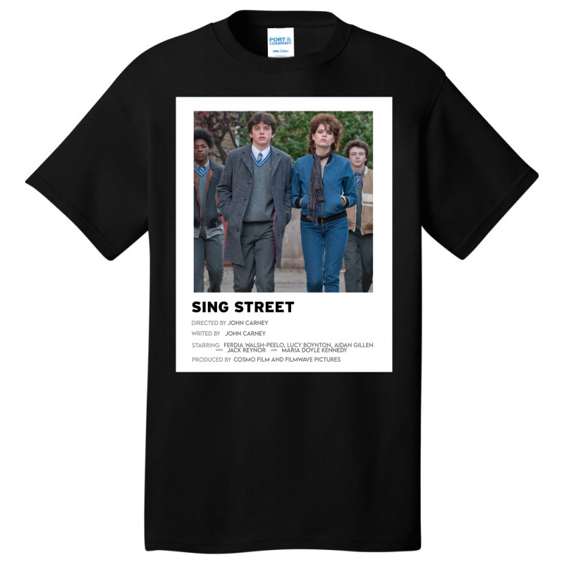 Sing Street Minimalist Poster Classic 70s Vintage Basic T-shirt by modaraayktq | Artistshot