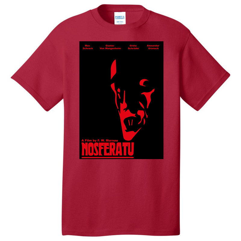 Nosferatu Minimalist Poster Classic Music Summer Basic T-shirt | Artistshot