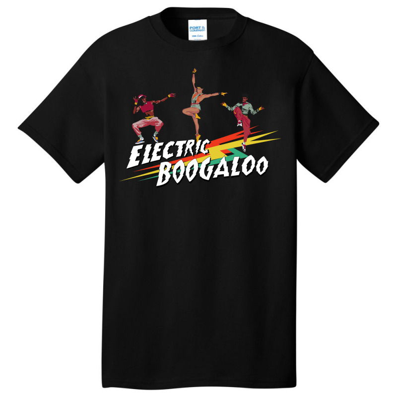 Electric Boogaloo Basic T-shirt by qaisypinon | Artistshot