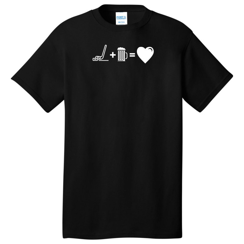 Hockey Beer Mug Of Beer Is Love Athlete Gift Idea 2 Basic T-shirt | Artistshot