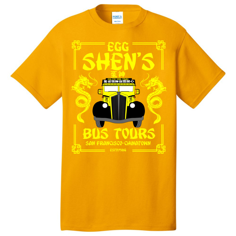 Egg Shen's Bus Tours Basic T-shirt by riquelhubbya | Artistshot