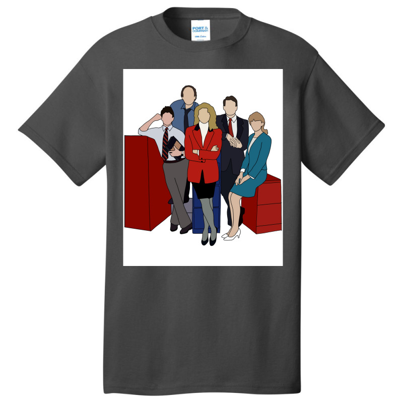 Murphy Brown Poster Blue Basic T-shirt | Artistshot