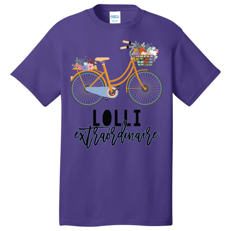 Lolli Extraordinaire Gift For Grandmother Basic T-shirt by CueTrendyFinds | Artistshot