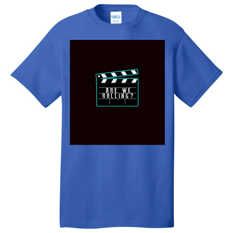 Movie Crew Funny Gift For Film Makers, Director, Producer, And Actors Basic T-shirt by oliviibasscz | Artistshot