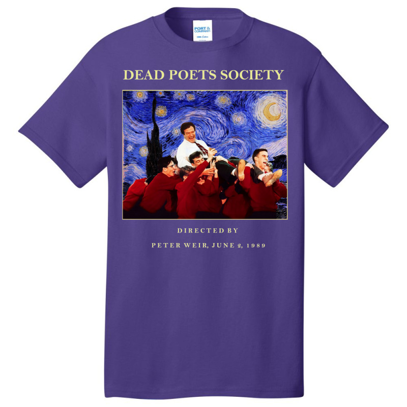 Dead Poets' Society   Darkacademia Basic T-shirt by yaelimargidd | Artistshot