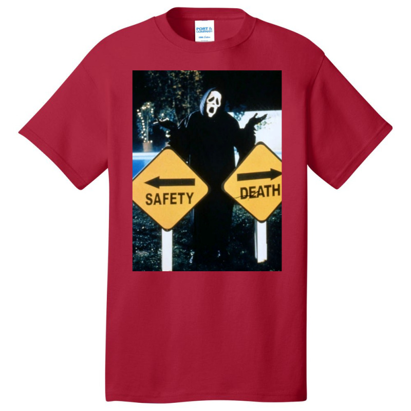 Safety Death Basic T-shirt by damblydutcan | Artistshot