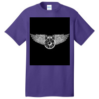 Viking Shield Wing Helmet  Blue Love Basic T-shirt | Artistshot