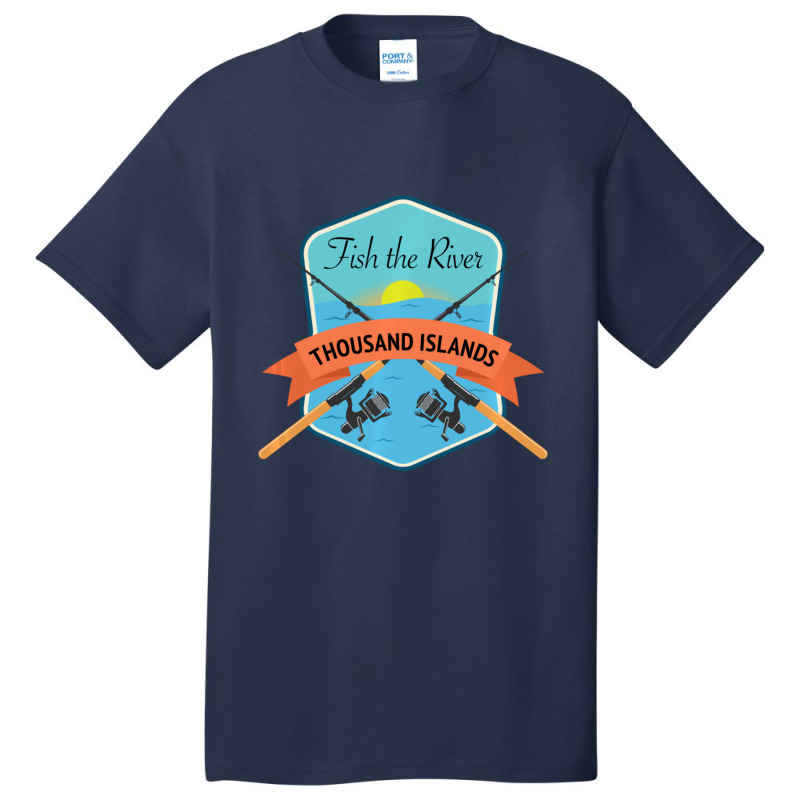 Trending Fish The River Thousand Islands Fishing St. Lawrence Basic T-shirt | Artistshot