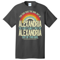 Girl Out Of Alexandria Virginia Hometown Home Alexandria T Shirt Basic T-shirt | Artistshot