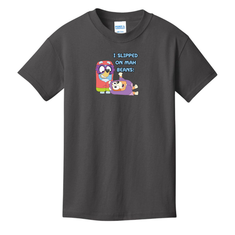 I Slipped On My Beans Basic Youth T-shirt | Artistshot