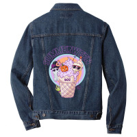 20230808a Summerween Thais Melo Com Marca Dagua Krita Men Denim Jacket | Artistshot