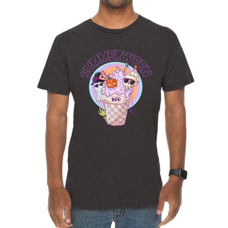 20230808a Summerween Thais Melo Com Marca Dagua Krita Vintage T-shirt | Artistshot