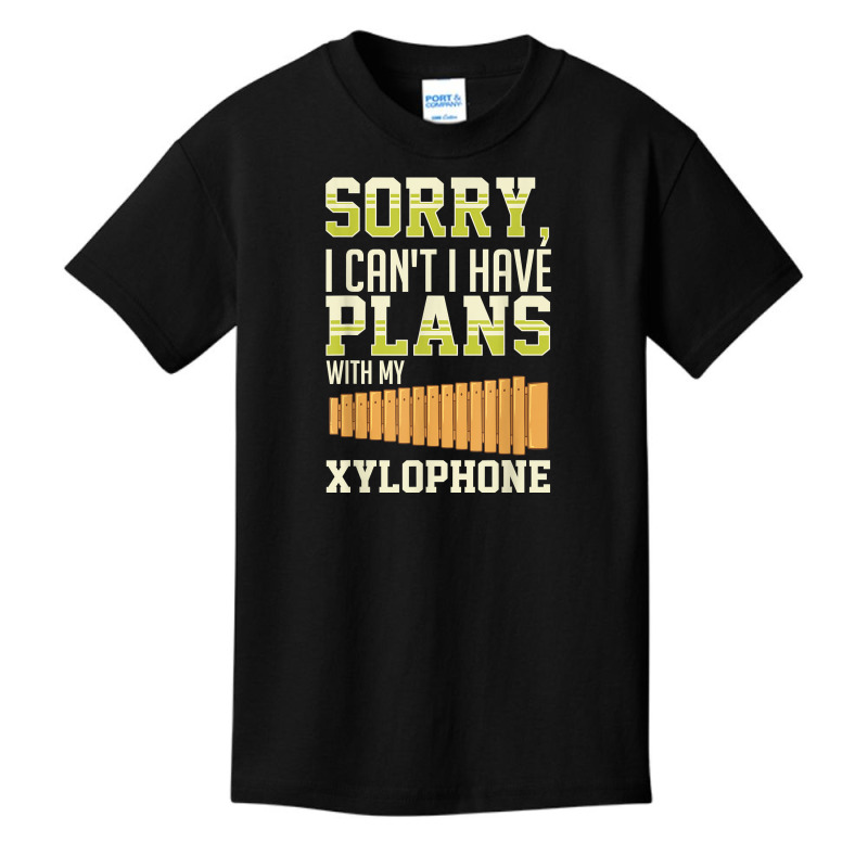 Xylophone Music Instrument Notes Player Glockenspiel T Shirt Basic Youth T-shirt by noelenedh2mar | Artistshot