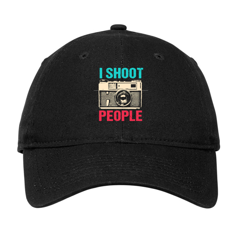 Photographer T  Shirt I Shoot People T  Shirt Adjustable Cap | Artistshot