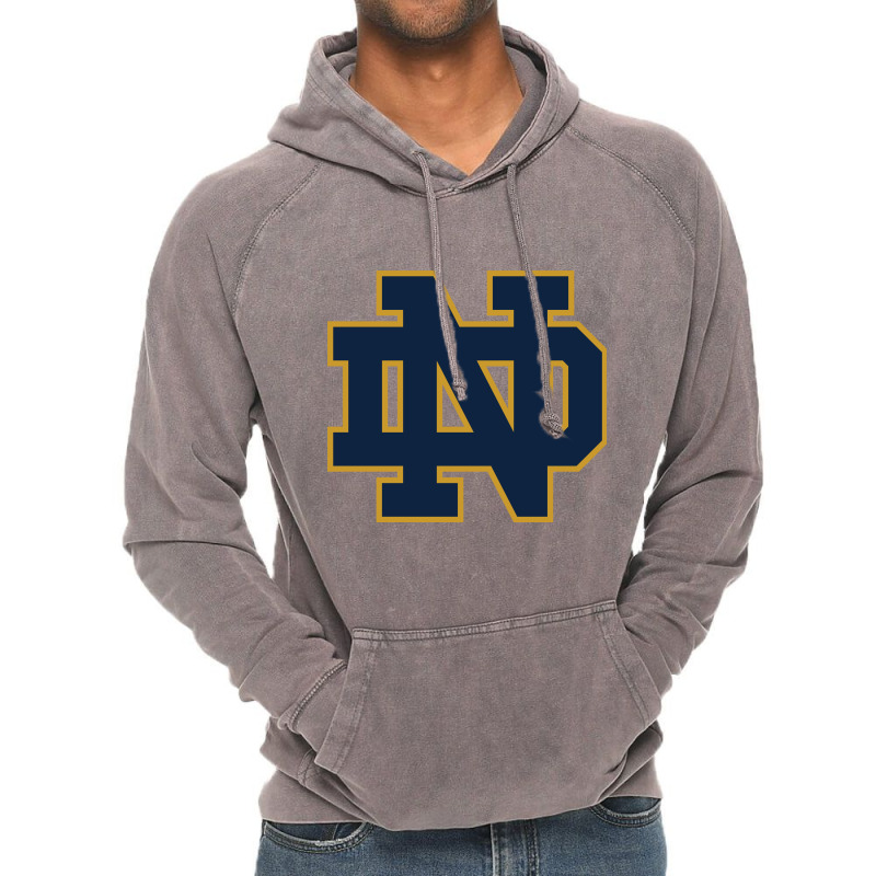 Notre Dam Fightin Irish Vintage Hoodie by Rayas | Artistshot