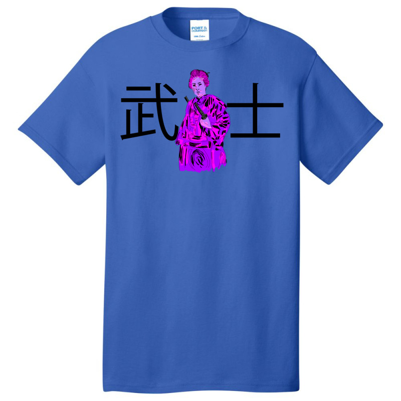 Samurai Warrior Basic T-shirt by sepienwei | Artistshot