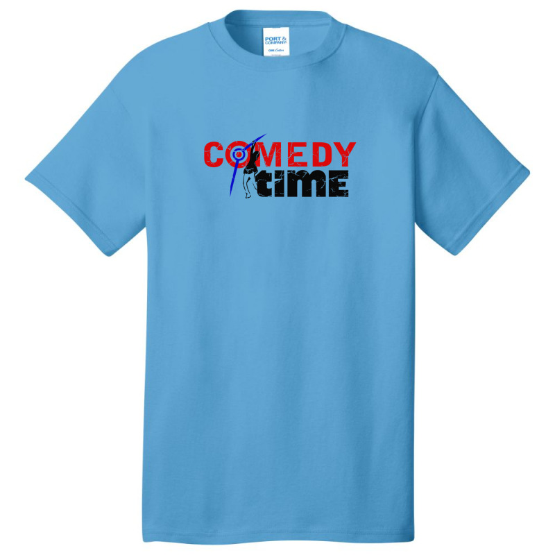 Comedy Time Basic T-shirt by JenniferJones | Artistshot