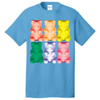 Regenbogenfarben Gummibärchen Basic T-shirt | Artistshot