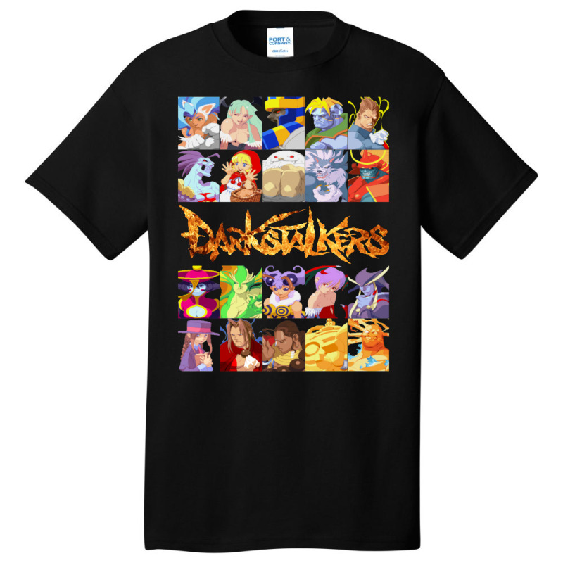 Darkstalkers Basic T-shirt by livinostuffs6 | Artistshot