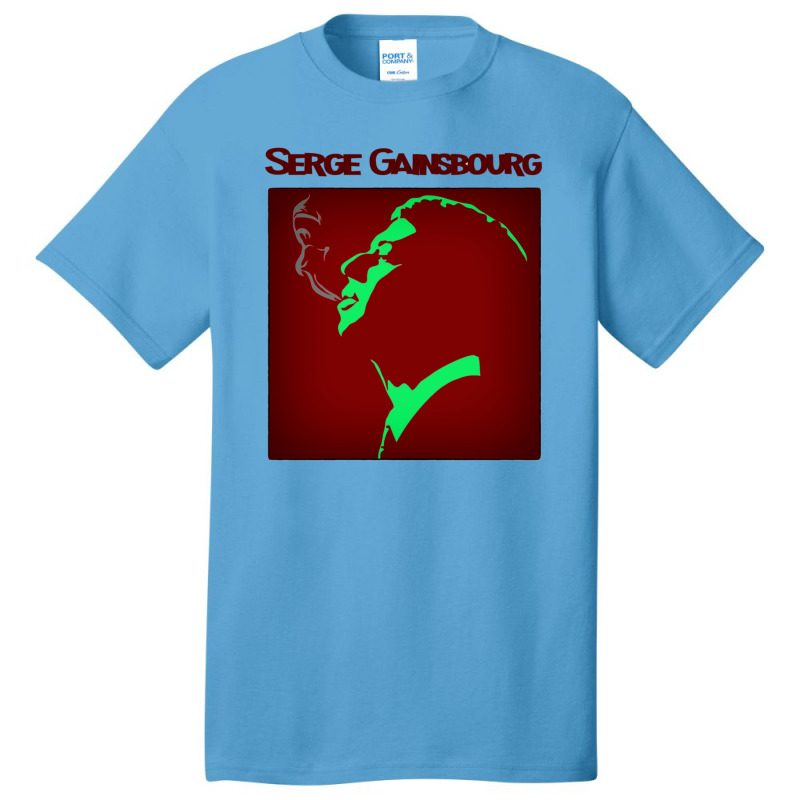 Serge Gainsbourg 4 Basic T-shirt by DERRICKILLIAMS | Artistshot