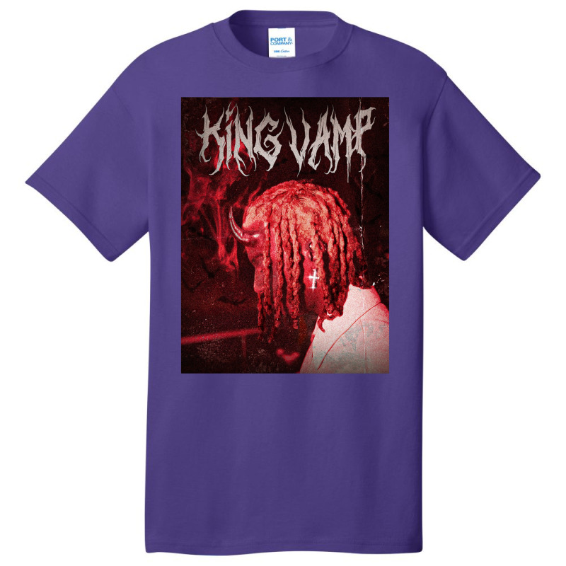 King Vamp Album Poster Basic T-shirt | Artistshot