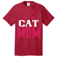 Funny Cat Mom 01 01 Basic T-shirt | Artistshot