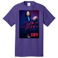 Killing Eve Poster Poster 80s Basic T-shirt | Artistshot