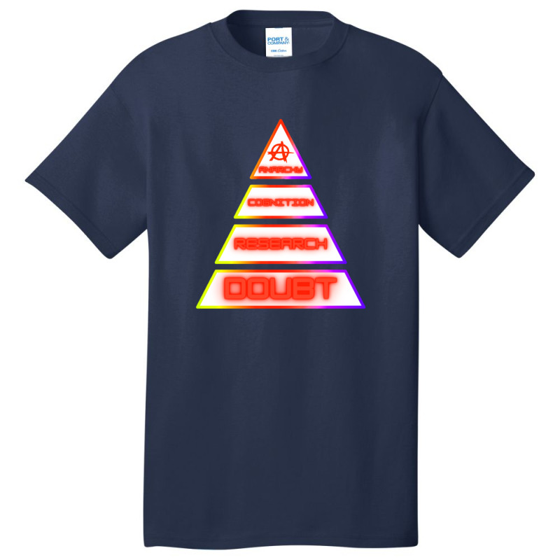 The Anarchy Pyramid  Yrb Design   1 Basic T-shirt | Artistshot