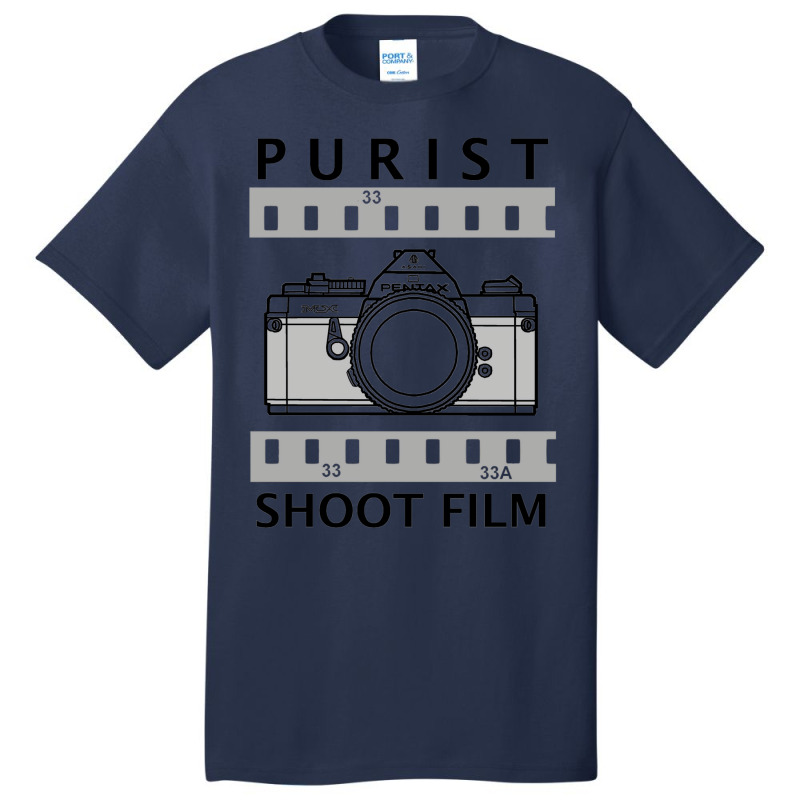 Purist Shoot Film With Pentax Mx Classic  Hippie Green Basic T-shirt | Artistshot