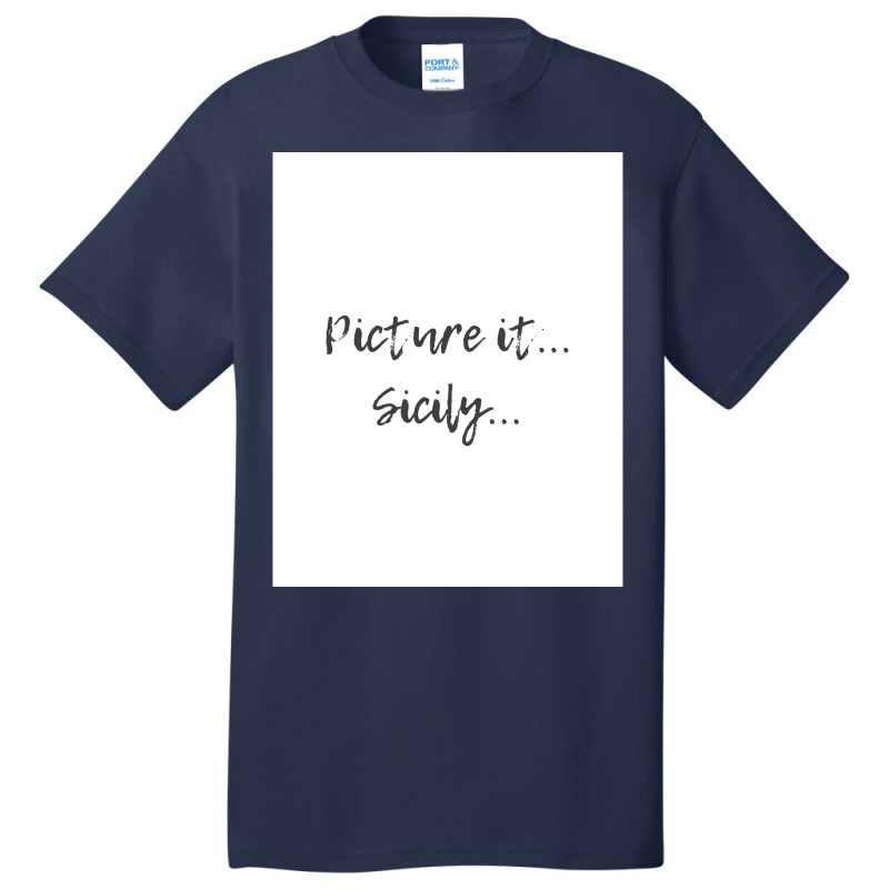 Picture It Poster 70s Basic T-shirt by ajidkannurp | Artistshot