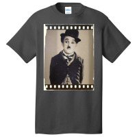 Chaplin  Film  D7 Classic Blue Summer Basic T-shirt | Artistshot