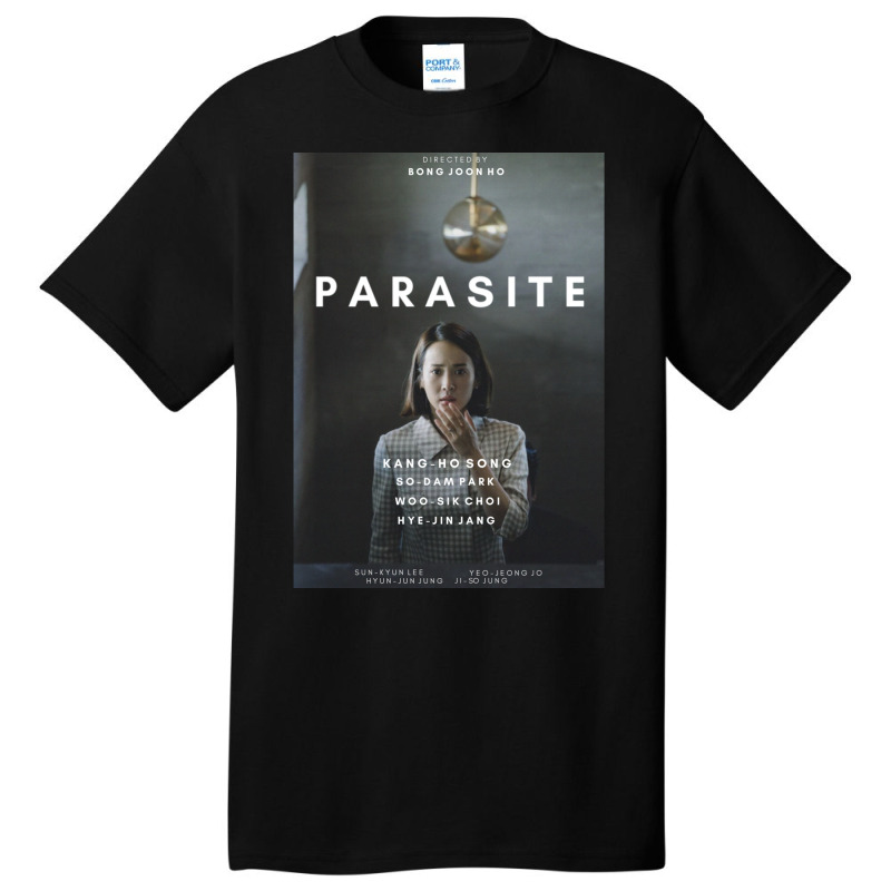 Parasite Alternative Poster 2 Classic Blue Hipster Basic T-shirt | Artistshot