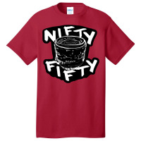 Nifty Fifty Classic  Cute Blue Basic T-shirt | Artistshot