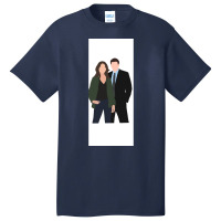 Minimalist Bones Booth And Brennan 2 Poster Love Basic T-shirt | Artistshot