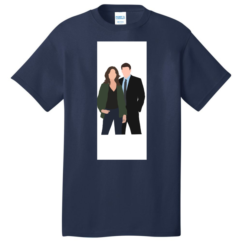 Minimalist Bones Booth And Brennan 2 Poster Love Basic T-shirt by ferrarperishc | Artistshot