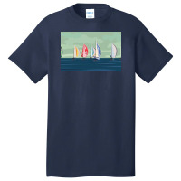 Sailing Yacht Regatta Basic T-shirt | Artistshot