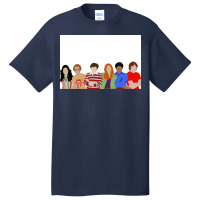 That 70x27s Show Minimalist Squad Poster Nostalgia Basic T-shirt | Artistshot