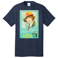 My Best Girl Starring Mary Pickford. Vintage Hollywood Movie Film Post Basic T-shirt | Artistshot