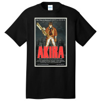 Akira  Classic Japanese Film Poster  Classic  Green Basic T-shirt | Artistshot