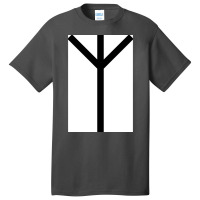 Algiz Rune  Vintage Humor Basic T-shirt | Artistshot