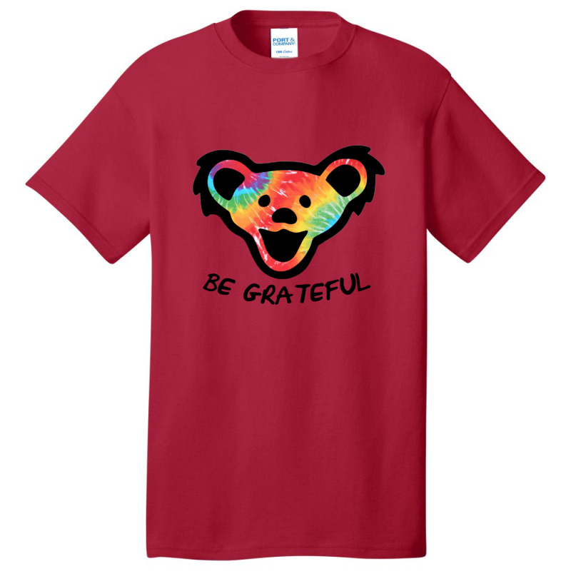 Dead Head X Dancing Bear X Be Grateful Basic T-shirt | Artistshot