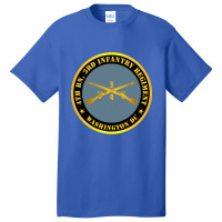 4th Bn 3rd Infantry Regiment - Washington Dc W Inf Branch Basic T-shirt | Artistshot